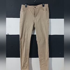 Hollister Women Beige High Rise Supee Skinny Jeans